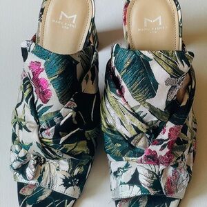 Marc fishers tropical mules for women